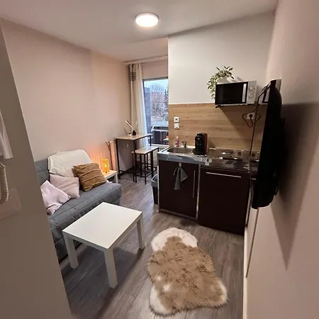 Cosy Studio Neuf Avec Balcon Laxou Exterior foto